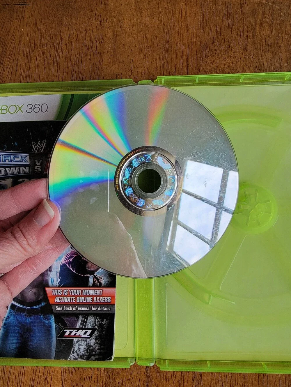 WWE SmackDown vs. Raw 2011 (Microsoft Xbox 360, 2010) Includes Manual Rated Teen